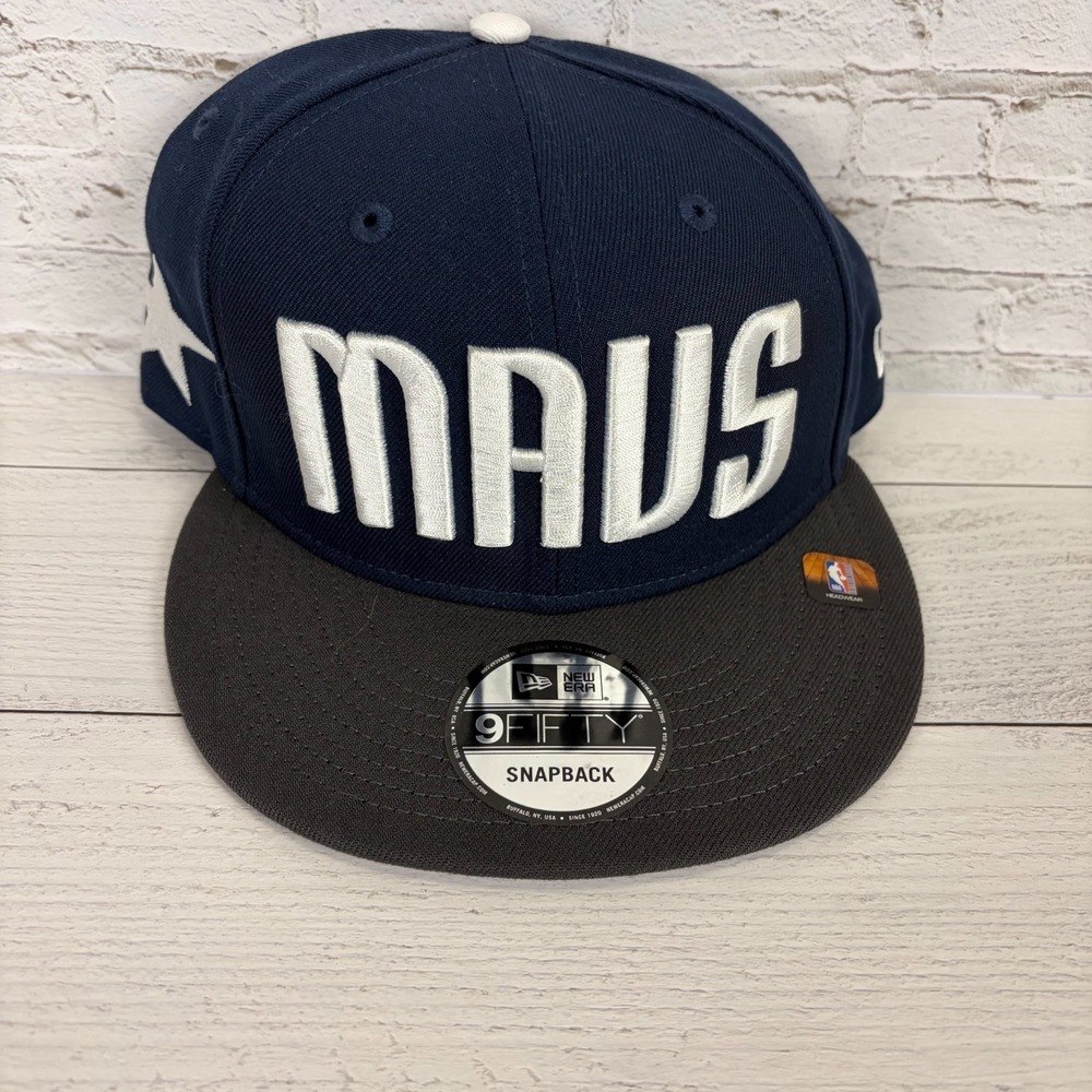 2024 Dallas Mavs Statement Edition 9Fifty New Era Snapback Hat New